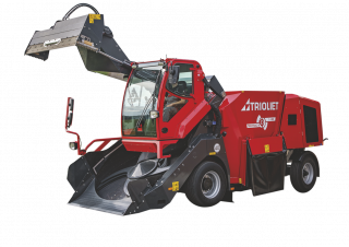 Fütterungstechnik Selbstfahrende Futtermischwagen Trioliet Triotrac M 1700 AL