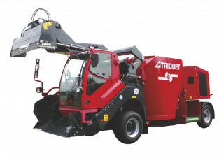 Fütterungstechnik Selbstfahrende Futtermischwagen Trioliet Triotrac M 1700 ZK