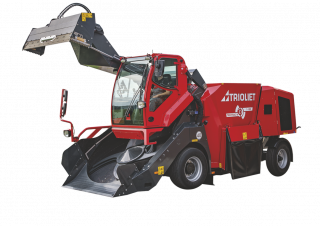Fütterungstechnik Selbstfahrende Futtermischwagen Trioliet Triotrac M 1700 ZK