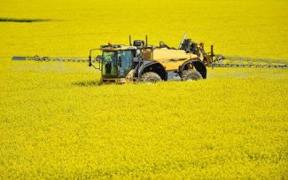 Selbstfahrende Feldspritzen Challenger RoGator 655