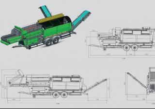 Entsorgung Siebanlagen Neuson-Ecotec TS 5221-3