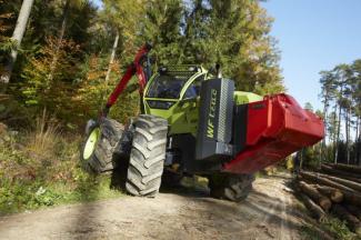 Forstmaschinen Spezialrückeschlepper Werner WF-trac 1500
