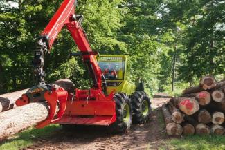 Forstmaschinen Spezialrückeschlepper Werner WF-trac 1500