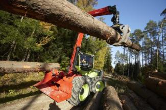 Forstmaschinen Spezialrückeschlepper Werner WF-trac 1500