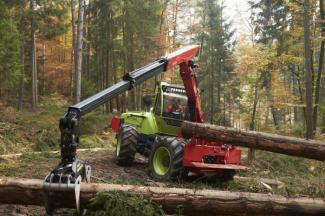Forstmaschinen Spezialrückeschlepper Werner WF-trac 1500