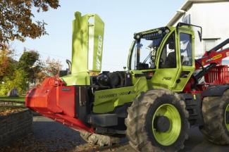 Forstmaschinen Spezialrückeschlepper Werner WF-trac 1500