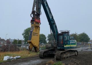 Anbaugeräte Stahl-Schrottscheren OSA Demolition Equipment SH 35.1