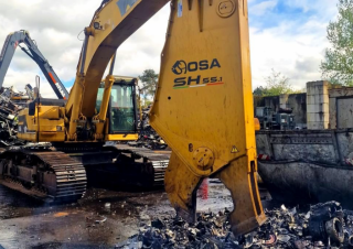 Anbaugeräte Stahl-Schrottscheren OSA Demolition Equipment SH 55.1