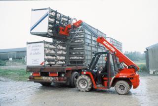 Teleskopen starr Manitou BT 420