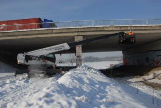 Teleskopen mit Oberwagen Bobcat TR50210