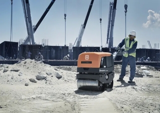 Walzen Tandem-Vibrowalzen Husqvarna LP 7505