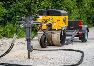 Walzen Tandem-Vibrowalzen Mecalac MBR71