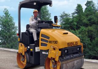 Walzen Tandem-Vibrowalzen SDLG RD730