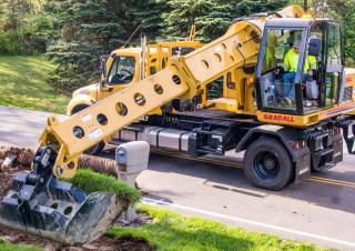 Teleskopbagger Gradall D154