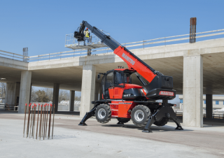 Teleskopen mit Oberwagen Manitou MRT 1845-360 75 D