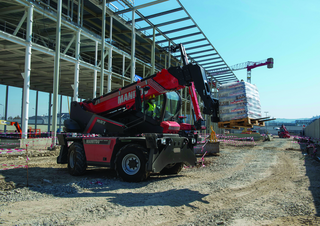 Teleskopen mit Oberwagen Manitou MRT 1845-360 75 D