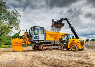 Teleskopen starr JCB 520-40