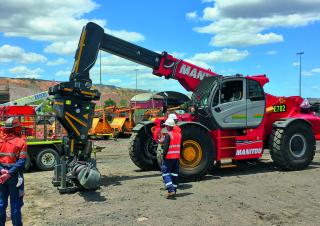 Teleskopen starr Manitou MHT-X 11250 Mining