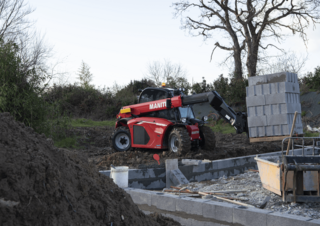 Teleskopen starr Manitou MT 420 H Comfort