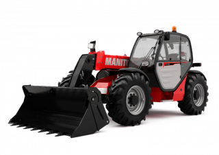 Teleskopen starr Manitou MT 733 EASY Comfort (STV)