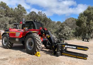 Teleskopen starr Manitou MT-X 733 Mining