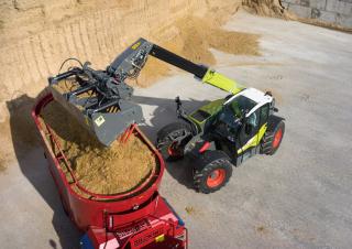 Teleskopen starr Claas Scorpion 732 