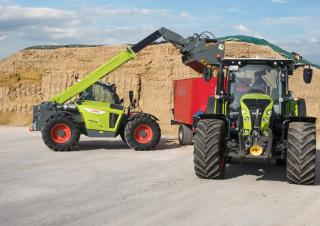 Teleskopen starr Claas Scorpion 732 