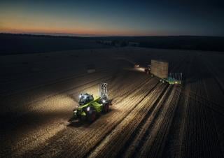 Teleskopen starr Claas Scorpion 756