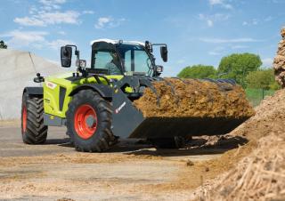 Teleskopen starr Claas Scorpion 756