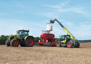 Teleskopen starr Claas Scorpion 756