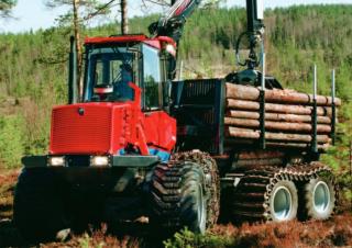 Forstmaschinen Tragschlepper Valmet 840.2