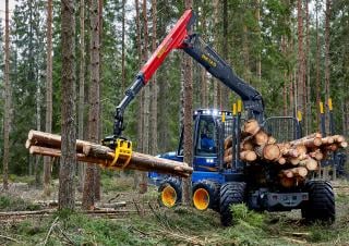 Forstmaschinen Tragschlepper Rottne F 13 E