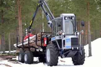 Forstmaschinen Tragschlepper Vimek 606 TT