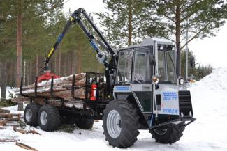 Forstmaschinen Tragschlepper Vimek 606 TT
