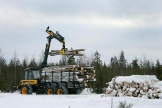 Forstmaschinen Tragschlepper Ponsse Elk