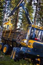 Forstmaschinen Tragschlepper Ponsse Wisent