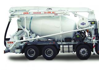 Autobetonpumpen CIFA Magnum 80/24 RH