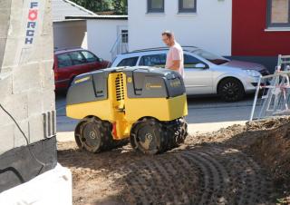 Walzen Vibro-Grabenwalzen Bomag BMP 8500