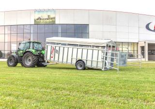 Transporttechnik Viehanhänger Fliegl TTW 100