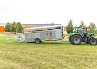 Transporttechnik Viehanhänger Fliegl TTW 100