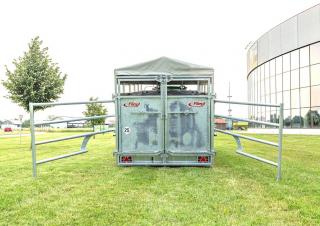 Transporttechnik Viehanhänger Fliegl TTW 100