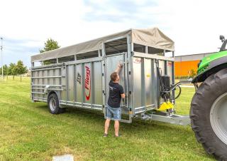 Transporttechnik Viehanhänger Fliegl TTW 100