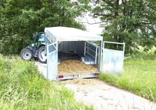 Transporttechnik Viehanhänger Fliegl TTW 100