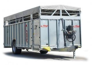 Transporttechnik Viehanhänger Fliegl TTW 100