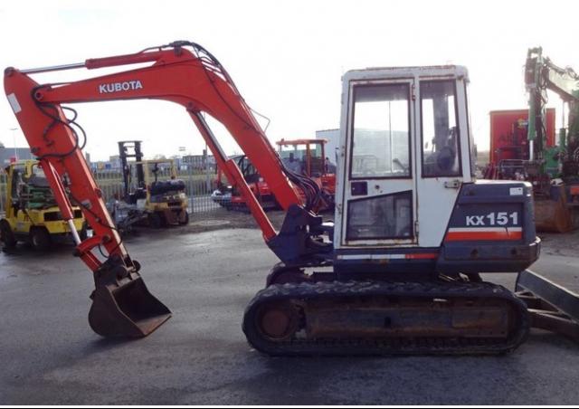 Kubota KX151 Bagger technische Daten (1991 - 1997) | Bagger | LECTURA ...