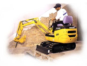 Komatsu PC03-2 Bagger technische Daten (1997 - 1998) | Bagger | LECTURA  specs | LECTURA Specs