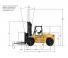 Caterpillar DP150N Abmessungen und Größe