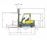 Hyster H2.0FT Abmessungen und Größe