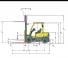Hyster H3.5FT Abmessungen und Größe