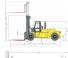 Hyster H32XMS 9 Abmessungen und Größe